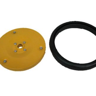 13 INCH POWDER COATED PLANTER WHEEL16MM 5203 Bearing - 48MM TYRE