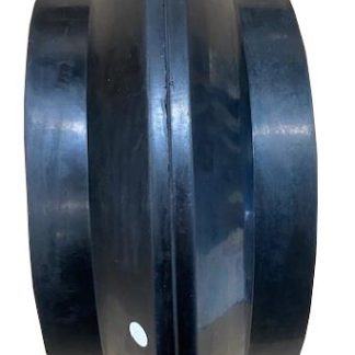 15inch Semi-Solid Wedge Profile Tyre Width   150mm Flat Wedge - Winged Outer Diameter 15 inch