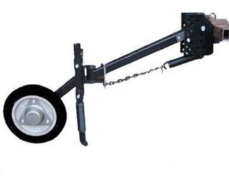 In-Frame Swivel Assembly U1L1 Config 15 inch 100mm Flat Semi-Pneumatic Tyre