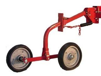 Twin Walking Wheel Assembly (Red) (Complete)