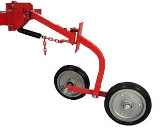 Twin Walking Wheel Assembly (Red) (Complete)