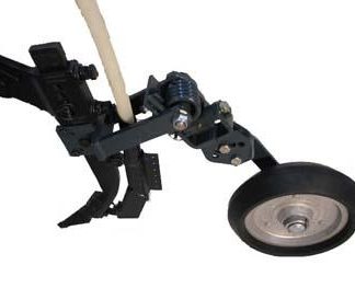 Semi-Adjustable Tyne Mounted Assembly - Edge-On 15 inch 110mm Wedge Semi-Pneumatic Tyre