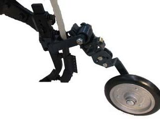 Semi-Adjustable Tyne Mounted Assembly - Edge-On 15 inch 55mm Dome Semi-Pneumatic Tyre