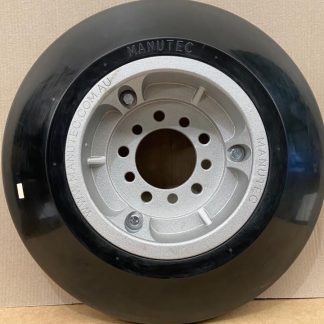 16 inch Aluminium Press Wheel - HT/Ford Hub - No Hub or Stub Complete with 120VESS  Tyre on Wheel