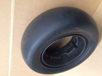 16 inch Semi-Solid Round Profile Tyre Width 140mm Outer Diameter 16, suits smaller 8 inch rim