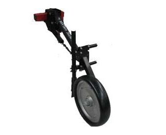 In-Frame Swivel Assembly U1L1 Config 18 inch 100mm Flat Solid Tyre