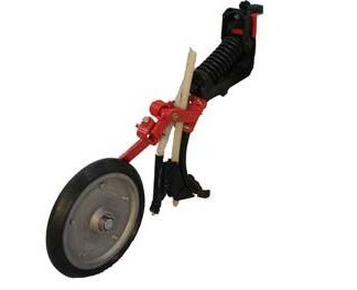 Fixed Tyne Mounted Assembly  Complete with 80mm Wedge Semi-Pneumatic Tyre on Wheel