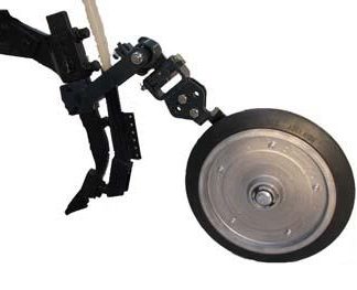 Semi-Adjustable Tyne Mounted Assembly - Edge-On 18 inch 55mm Wedge Semi-Pneumatic Tyre