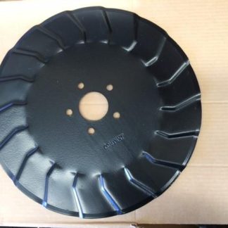 18 inch Cross Wave Coulter Disc HT Pattern (5x108)- Double Bevel