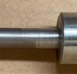 Round Stub Axle 16mm to suit single rear mount and other single assemblies