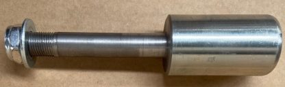 Round Stub Axle 16mm to suit single rear mount and other single assemblies