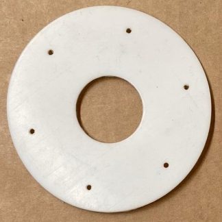 White Nylon Bearing Cover for Conservapak Wheels - 25mm bore