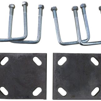 Heavy Duty Mounting Plate Set 4 Inch UBolts