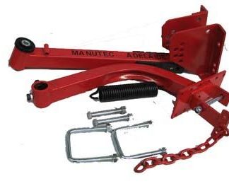 Single Walking Wheel Assembly (Red) (No Wheels)