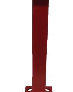 100mm Extension Arm (Heavy Duty) Red with 3 Inch UBolts